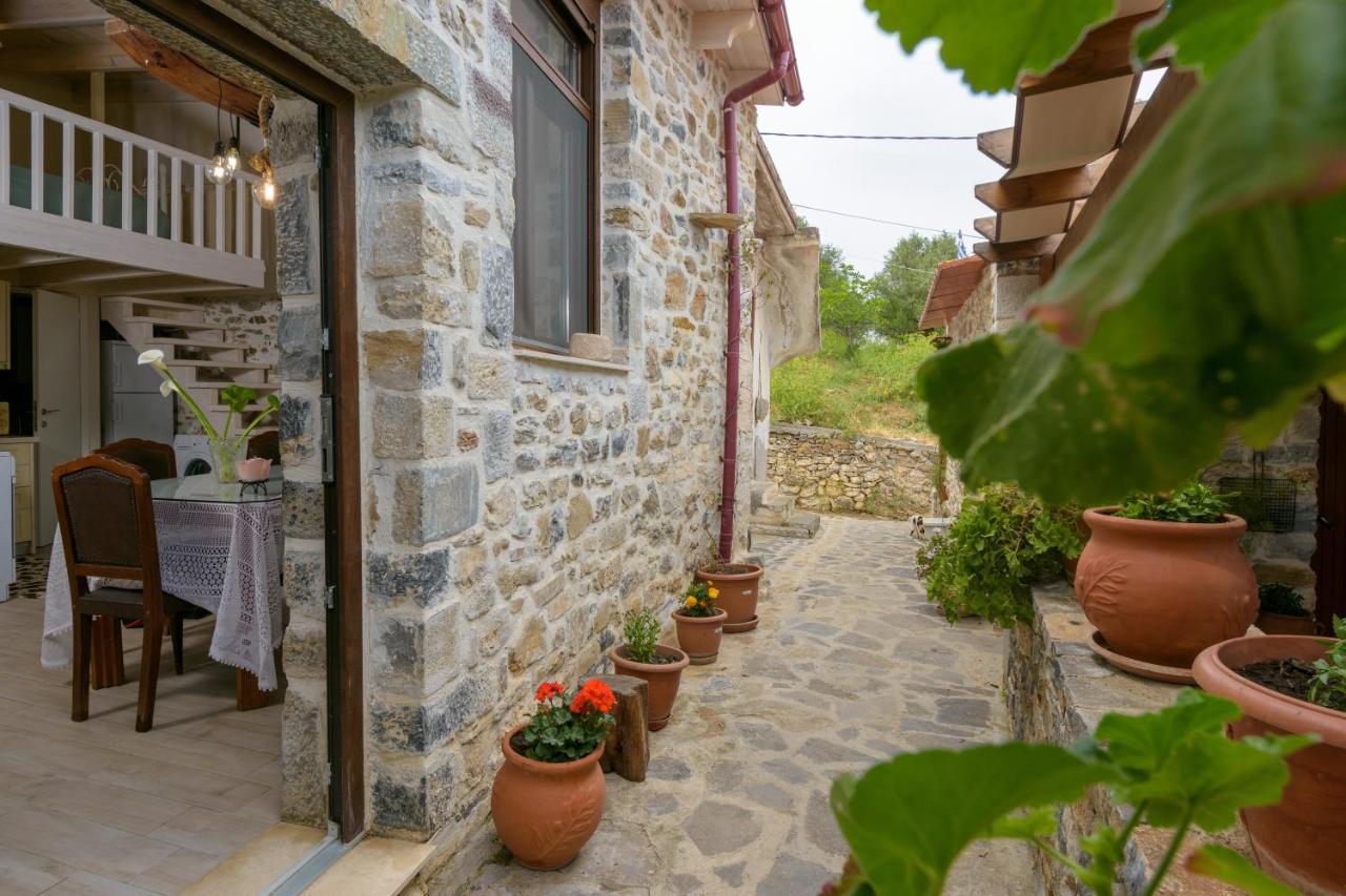Platipodi Stone House Villa Nikithianos Bagian luar foto