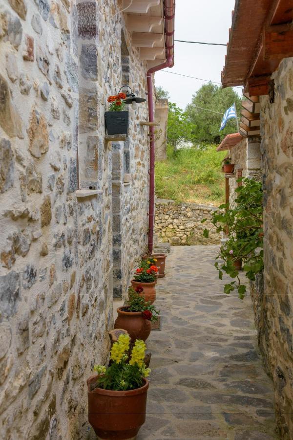 Platipodi Stone House Villa Nikithianos Bagian luar foto