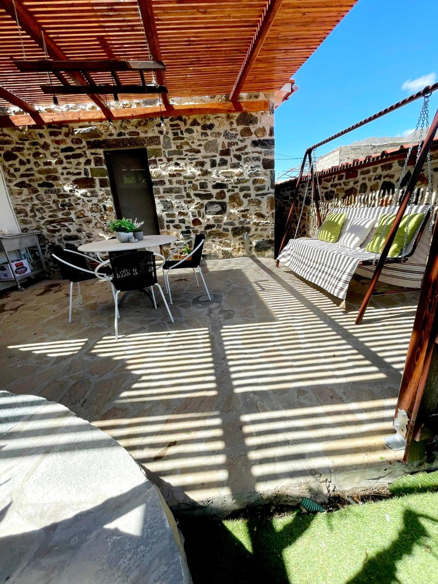 Platipodi Stone House Villa Nikithianos Bagian luar foto